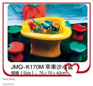 塑料玩具--plastic toys 供應塑料沙水盤 幼兒園沙水盤 兒童塑料玩具 蝴蝶沙水盤JMQ-K170L