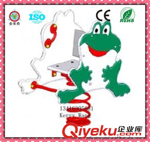 塑料玩具--plastic toys 供應幼兒搖搖樂 游樂場搖馬玩具 游樂場戶外小玩具 JMQ-K13
