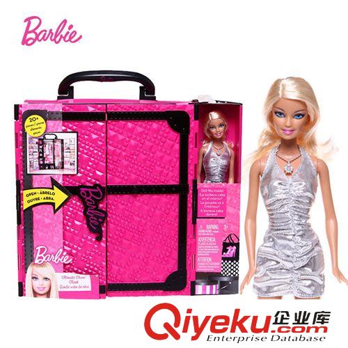 芭比 Barbie  barbie芭比夢(mèng)幻衣櫥X4833 帶娃娃原始圖片2