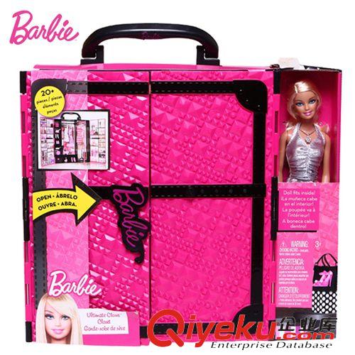 芭比 Barbie  barbie芭比夢(mèng)幻衣櫥X4833 帶娃娃原始圖片3