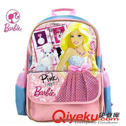 芭比 Barbie  Barbie 芭比公主2014年{zx1}款 女生雙肩書包三色可選A279769-3原始圖片2