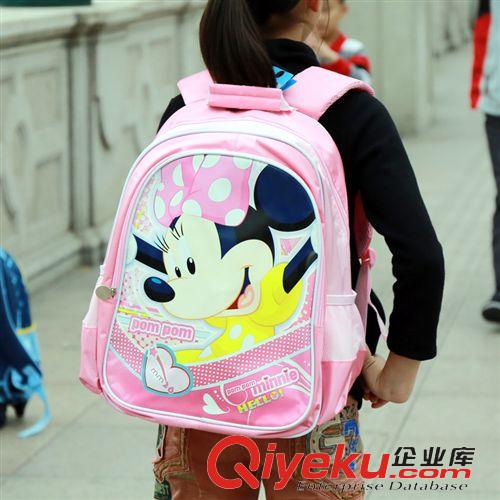 迪士尼 Disney  Disney迪士尼 米奇米妮2014年可愛卡通雙肩書包 M606159-60原始圖片2