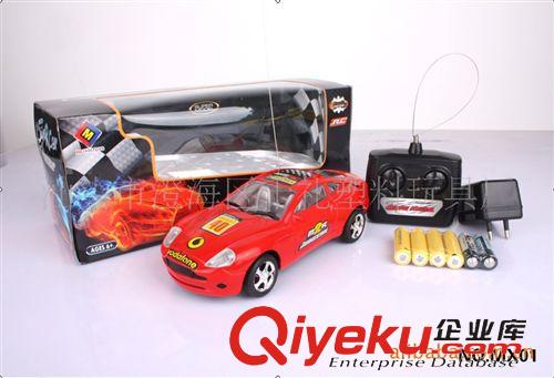 車模型 遙控阿斯頓馬丁模型轎車四通跑車帶燈光遙控車原始圖片2