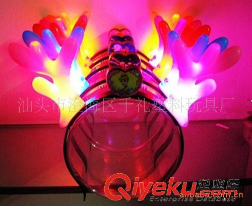 化妝服飾道具 龍年節(jié)日閃光玩具龍角燈 龍年頭箍龍角頭箍原始圖片2