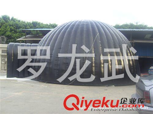 【充氣帳篷】 專業供應 8米黑色夾網布帳篷 一件代發原始圖片2