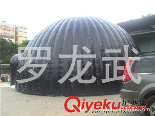 【充氣帳篷】 專業供應 8米黑色夾網布帳篷 一件代發原始圖片3