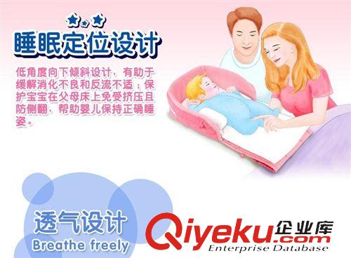 海眠床上用品 蔓葆海眠品牌宝宝 婴儿床中床 摇篮床 便携式床中床母婴 厂家