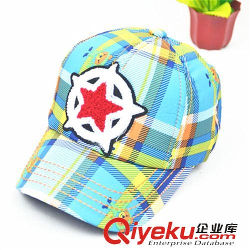 2015年新品寶寶 2015新款兒童帽子 春款五星棒球帽子布帽時尚韓版原始圖片3