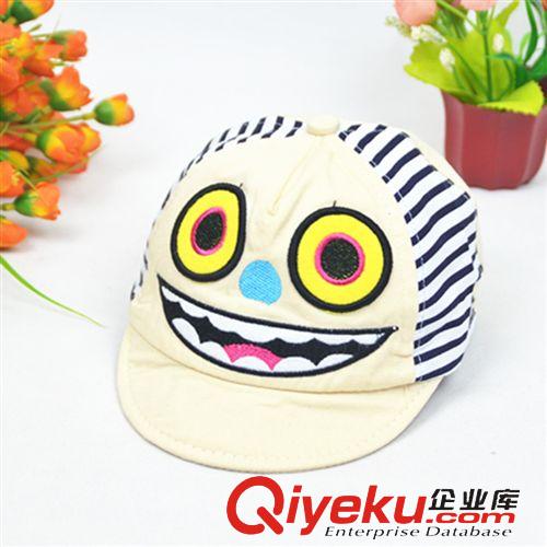 2015年新品寶寶 2015春新款兒童帽子 寶寶布帽卡通眼鏡帽子純棉布帽子原始圖片2