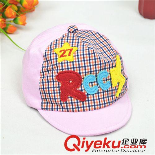 2015年新品寶寶 2015新款兒童帽子 棒球帽子 字母Ｂ遮陽布帽