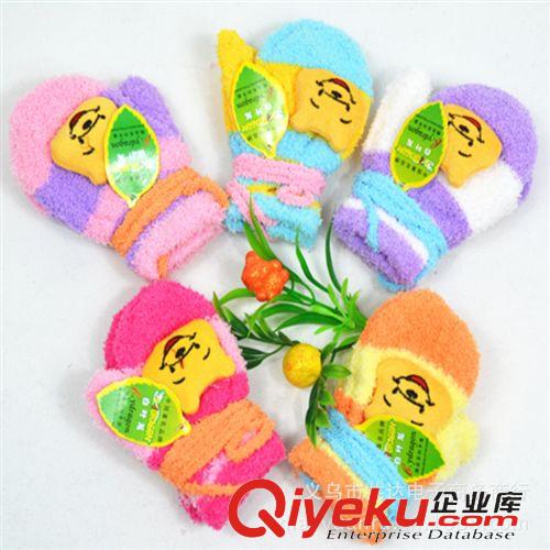 秋冬手套 廠家供應新款百葉龍寶寶手套 秋冬季保暖手套tj批發(fā)原始圖片3