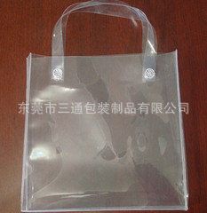 PVC手提袋，化妝品袋 供應(yīng)佛山PVC手提袋報(bào)價(jià)PVC手提批發(fā)