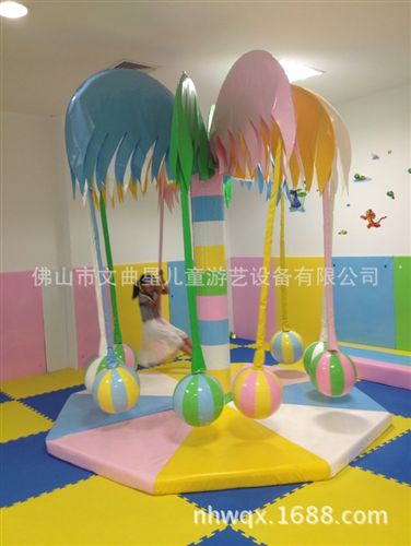 波波球 免費上門安裝,新型電動淘氣堡,電動椰子樹,定做淘氣堡樂園原始圖片3