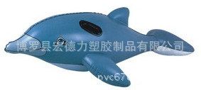 充氣動物公仔 充氣鯊魚公仔，PVC玩具，卡通動物公仔