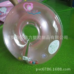 充氣泳圈 供應(yīng)嬰幼兒水上用品，充氣PVC脖圈，環(huán)保PVC原始圖片2