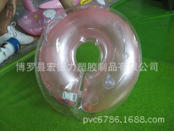 充氣泳圈 供應(yīng)嬰幼兒水上用品，充氣PVC脖圈，環(huán)保PVC原始圖片3