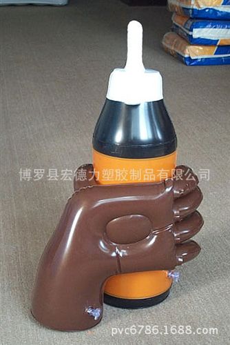充氣瓶子 廠家專業(yè)定做各種充氣香檳酒瓶，顏色個(gè)指定，logo可指定原始圖片3