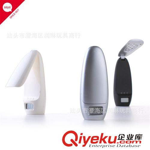 生活禮品系列 【潤琳玩具】時尚元素zp專利led節能充電創意電腦時計燈82002