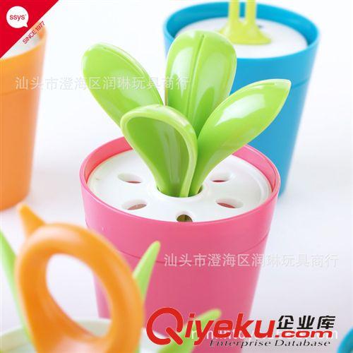 生活禮品系列 【潤琳玩具】家居用品 花草系列 大白菜水果叉勺 創意用品批發