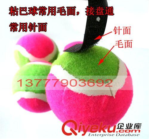網(wǎng)球 粘巴球 魔術(shù)貼球 投擲玩具球 毛面網(wǎng)球 針面網(wǎng)球 63MM雙色網(wǎng)球原始圖片3