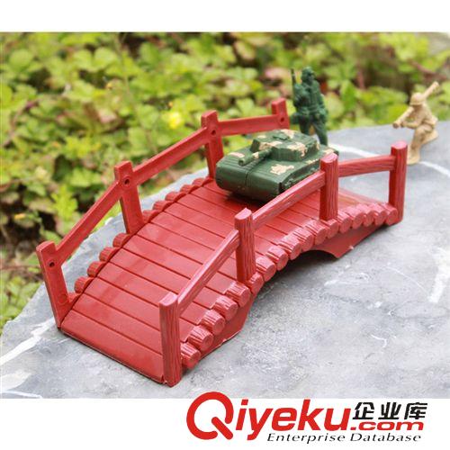 2014年新品 拱形大橋 軍事jd訓(xùn)練基地場景組件  心理沙盤配件模型兒童玩具