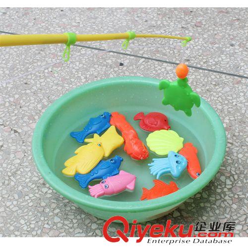 釣魚玩具 雙面立體浮水海洋生物 磁性散裝釣魚兒童公園玩具批發(fā) 廠家直銷原始圖片3