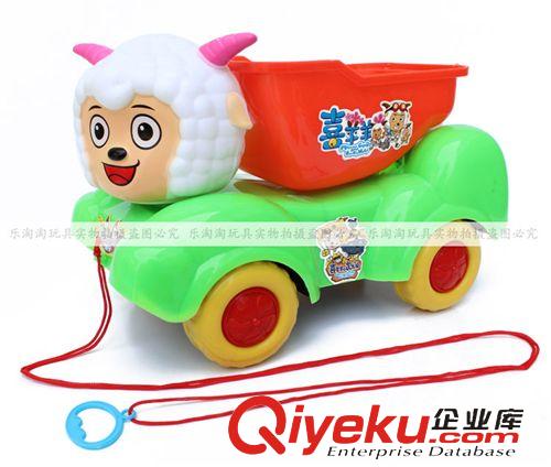 沙灘玩具 喜羊羊沙灘車8件套 兒童夏天戲水禮物批發(fā)廠家直銷地攤貨源原始圖片2