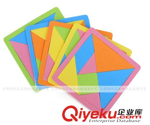 益智玩具 大號(hào)EVA七巧板 小額批發(fā)兒童益智玩具 幼兒園小朋友禮品公司贈(zèng)品