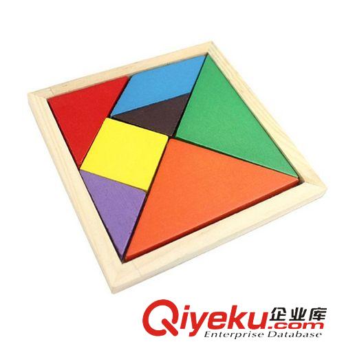 早教玩具 木制七巧板玩具 兒童拼圖拼板木質 幼兒園小朋友圣誕節禮物原始圖片3