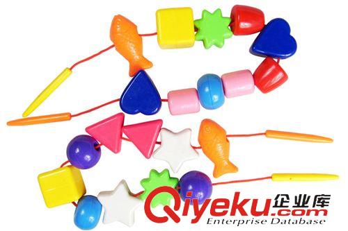 嬰幼兒玩具 大號串珠穿珠子20粒 嬰幼兒益智力玩具 廠家直銷批發(fā)小額混批貨源原始圖片3