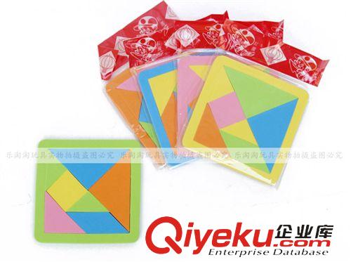 小商品 供應小號EVA泡沫七巧板智力拼圖 廠家直銷批發(fā)幼兒園益智玩具原始圖片2