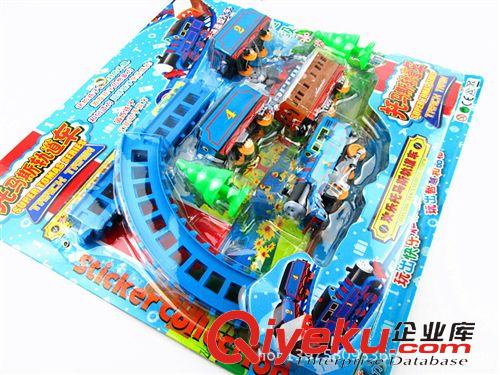 托馬斯軌道車 批發(fā)超大電動(dòng)火車軌道車兒童玩具托馬斯軌道汽車火車套裝小火車頭原始圖片3