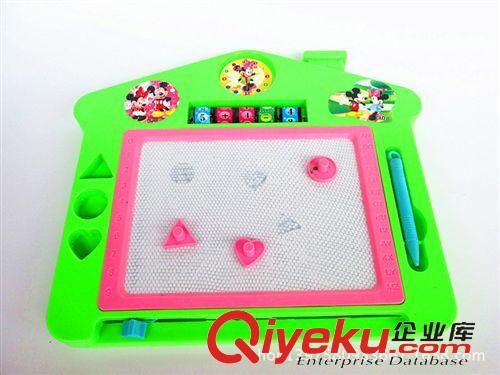 磁性 油性畫板 供應(yīng)中號畫板雙面帶黑板可擦油性筆兒童玩具禮物 寫字板