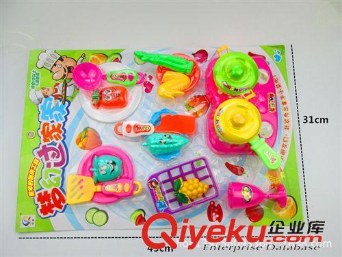 流行吊板類玩具 供應過家家廚房玩具套裝 兒童過家家寶寶玩具廚具餐具原始圖片3