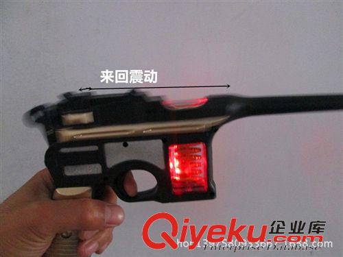 電動玩具 電動玩具槍 聲光八路槍 兒童玩具sq男孩玩具土盒子槍 震動原始圖片2