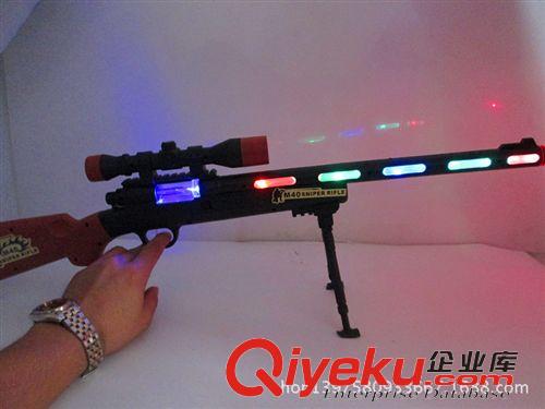 電動玩具 電動玩具槍 聲光沖鋒槍 兒童玩具sq男孩玩具步槍 紅外線/震動原始圖片2