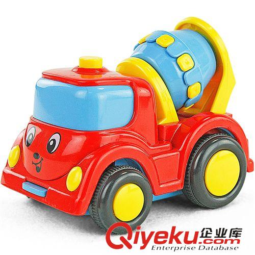 慣性車 笑臉慣性車卡通工程車玩具 兒童汽車玩具車慣性益智玩具車批發(fā)原始圖片2