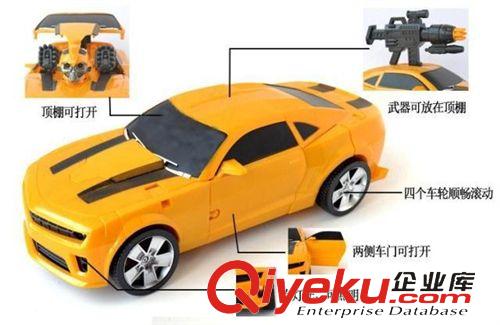 變形金剛 變形金剛3大黃蜂L級聲光功能超大擎天柱變形機器人禮物兒童玩具原始圖片2