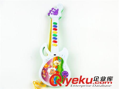 兒童吉他 廠家直銷 兒童電子琴 可愛羊羊電子吉他琴 新款吉他琴 兒童{za}原始圖片3