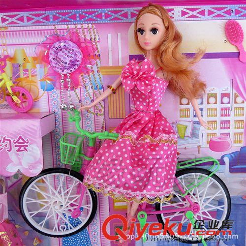 芭比娃娃 供應(yīng)娃娃折疊玩具小推車 鐵桿手推車 學(xué)步小推車過家家玩具
