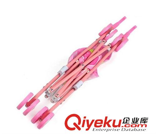 芭比娃娃 供應(yīng)娃娃折疊玩具小推車 鐵桿手推車 學(xué)步小推車過家家玩具原始圖片2