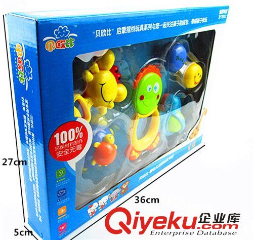 嬰兒搖鈴 嬰兒玩具 0-1歲搖鈴益智玩具 新生兒寶寶玩具 嬰幼兒手搖鈴5件套原始圖片2