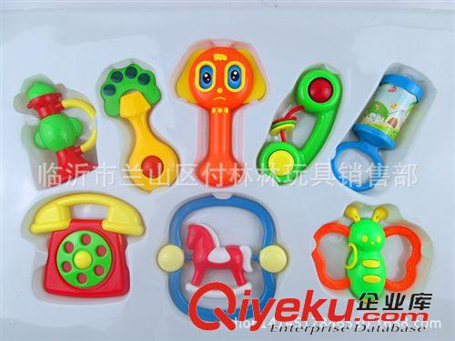 嬰兒搖鈴 批發新生寶寶早教嬰兒玩具0-1歲搖鈴套裝禮盒8只裝益智搖鈴