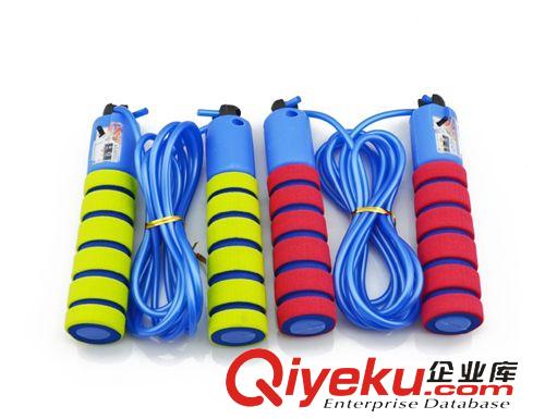 其他類玩具 武漢幼教用品廠家直供 學生訓練跳繩 泡棉計數(shù)跳繩原始圖片2