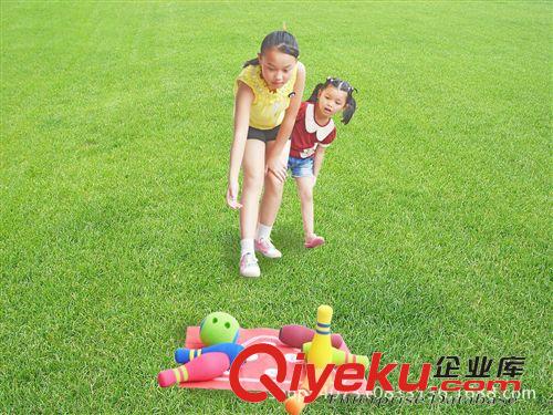 球類玩具 廠家直供 泡棉材質(zhì)軟式五彩保齡球原始圖片3