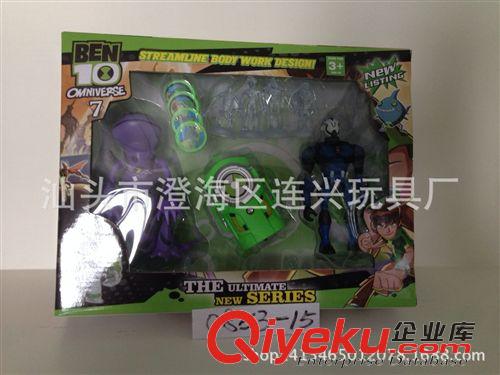 BEN 10 少年駭客 第七代 BEN 10 地球保衛(wèi)者 少年駭客 公仔 怪獸 DIY 手辦原始圖片2