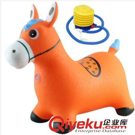 跳跳馬 音樂(lè)彩繪馬充氣跳跳馬牛鹿象充氣動(dòng)物成都批發(fā)兒童充氣玩具原始圖片3