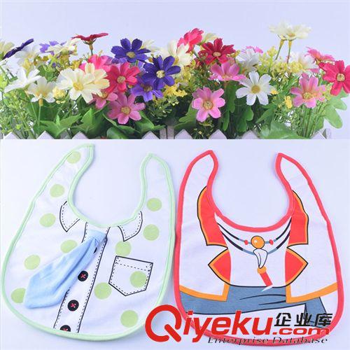 現(xiàn)貨區(qū) 外貿(mào)優(yōu)品質(zhì)三層兒童防水圍嘴3D立體領(lǐng)帶口水巾 多款可選原始圖片3