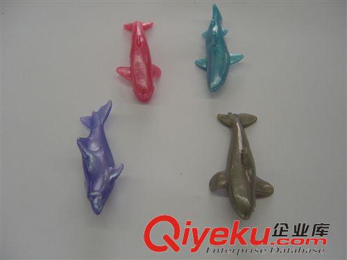 新奇特仿真動(dòng)物玩具 新奇特塑膠gf真海洋動(dòng)物鯊魚/海豚玩具