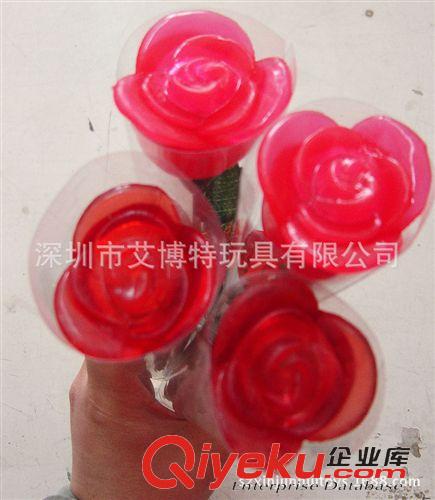 情人節禮品禮物 閃燈結婚派對裝飾玫瑰